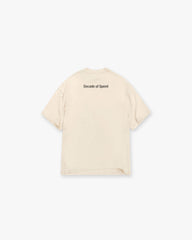 Decade Of Speed T-Shirt - Cream