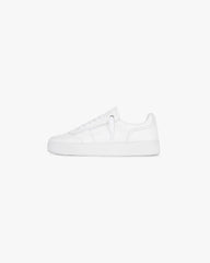 Initial Sneaker - Leather - Flat White