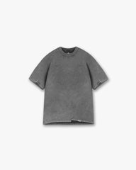 Initial Oversized T-Shirt - Vintage Grey
