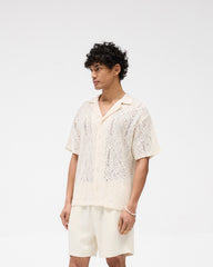 All Over Crochet Shirt - Off White