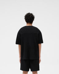 Waffle T-Shirt - Jet Black