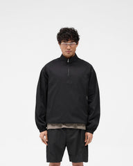 Quarter Zip Jacket - Black