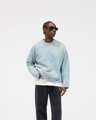 Reversible Fade Out Sweater - Cloud