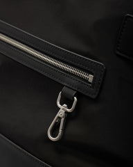Oversized Nylon Carry Bag - Black