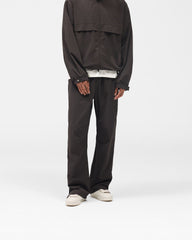 Initial Nylon Track Pant - Coffee