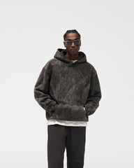 Initial Overdye Realtree® Oversized Hoodie - Overdyed Black