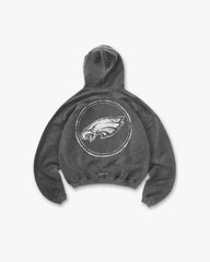 Philadelphia Eagles x Represent Hoodie - Vintage Grey