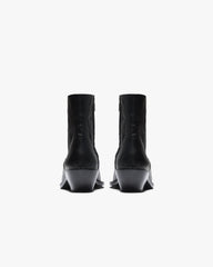 Michael Zip Boot Leather - Black