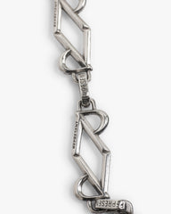 Initial Chain Bracelet - Silver