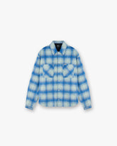 Textured Overshirt - Electric Blue