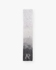Ombre Knit Scarf - Light Grey