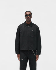 Nylon Overshirt - Jet Black