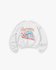 Represent x Beach Boys Americas Band Sweater - Ice Grey Marl