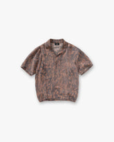 Tortoise Print Shirt - Brown