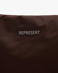 Padded Sling Bag - Dark Brown