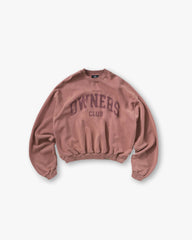 Represent Owners Club Sweater - Smoked Rose