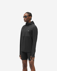 247 Hooded Quarter Zip - Black