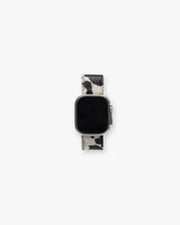 Cowhide Watch Strap - Flat White Jet Black