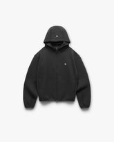 247 Form Zip Hoodie - Jet Black