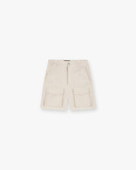 Front Pocket Cargo Short - Champagne