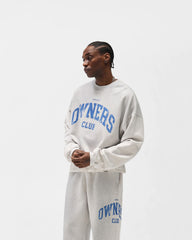 Represent Owners Club Sweater - Sprayed Ice Grey Marl
