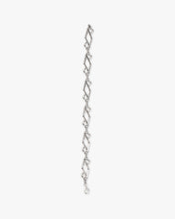 Initial Chain Bracelet - Silver