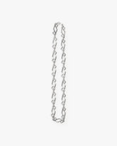 Initial Chain Necklace - Silver