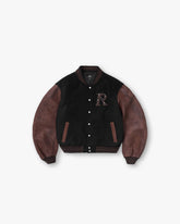 Varsity Bomber - Jet Black