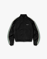 Taped Track Jacket - Jet Black