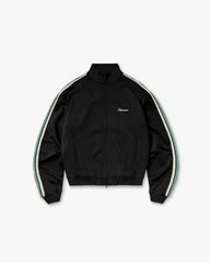 Taped Track Jacket - Jet Black