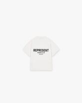 Represent Mini Owners Club T-Shirt - Flat White