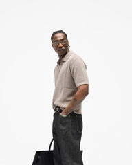 Beverly Knit Polo - Vintage Khaki
