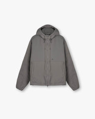 247 Panelled Insulated Jacket - Steel