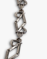 Initial Trouser Chain - Silver