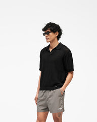 Beverly Knit Polo - Jet Black