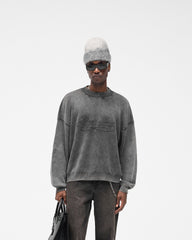 Stamped Sweater - Vintage Grey