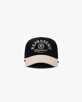 Initial Crest Cap - Jet Black