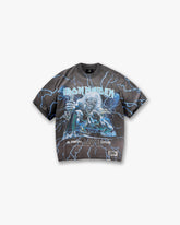 Represent X Iron Maiden A Real Live One T-Shirt - Stained Brown