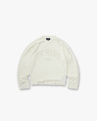 Represent Owners Club Long Sleeve T-Shirt - Chalk