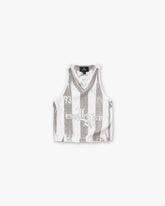 Printed Vest - Flat White