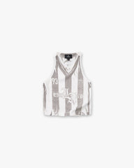 Printed Vest - Flat White