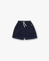 Initial Waffle Shorts - Midnight Navy