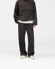 Initial Nylon Track Pant - Coffee