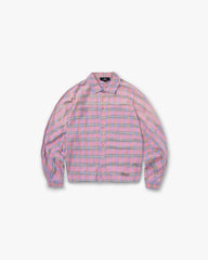 Santa Monica Flannel Shirt - Blush