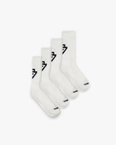 247 Race Sock 2 Pack - White