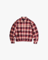 Sunset Flannel - Racing Red