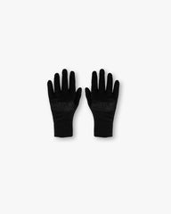 Arch Knitted Gloves - Jet Black
