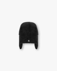 Shearling Trapper - Jet Black