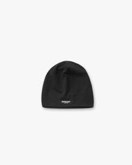 Micro Owners Club Skull Beanie - Jet Black