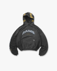 Los Angeles Rams x Represent Hoodie - Stained Black